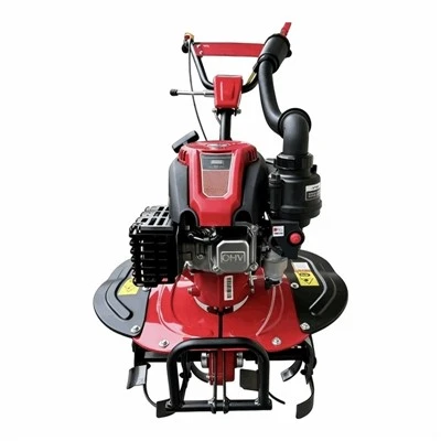 Cultivator met verticale as